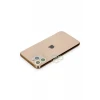 Newface Apple iPhone 11 Pro Max Renkli Kamera Lens Koruma Cam - Yeşil-Sarı