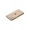 Newface Apple iPhone 11 Pro Renkli Kamera Lens Koruma Cam - Sarı-Turuncu