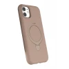 Newface Apple iPhone 11 Regal Magsafe Standlı Kapak - Çöl Titanyum