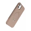 Newface Apple iPhone 11 Regal Magsafe Standlı Kapak - Çöl Titanyum