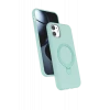 Newface Apple iPhone 11 Regal Magsafe Standlı Kapak - Su Yeşili