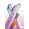 Newface Apple iPhone 12 Glossy Magsafe Kapak - Mor