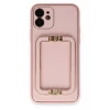 Newface Apple iPhone 12 Kılıf Coco Elit Kapak - Pembe