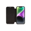 Newface Apple iPhone 12 Kılıf Dolpin Kapaklı - Siyah