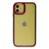 Newface Apple iPhone 12 Kılıf Dora Kapak - Kırmızı