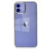 Newface Apple iPhone 12 Kılıf Element Silikon - Gümüş