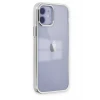 Newface Apple iPhone 12 Kılıf Element Silikon - Gümüş