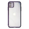 Newface Apple iPhone 12 Kılıf Element Silikon - Mor