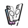 Newface Apple iPhone 12 Kılıf Enka Magsafe Silikon Kılıf - Siyah