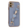 Newface Apple iPhone 12 Kılıf Esila Silikon - Gri