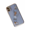 Newface Apple iPhone 12 Kılıf Esila Silikon - Gri