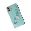 Newface Apple iPhone 12 Kılıf Esila Silikon - Su Yeşili