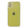 Newface Apple iPhone 12 Kılıf Fly Lens Silikon - Şeffaf