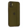 Newface Apple iPhone 12 Kılıf Fly Lens Silikon - Siyah