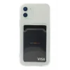 Newface Apple iPhone 12 Kılıf Kart Şeffaf Silikon - Şeffaf