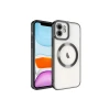 Newface Apple iPhone 12 Kılıf Kross Magneticsafe Kapak - Siyah