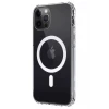 Newface Apple iPhone 12 Kılıf Magneticsafe Şeffaf Silikon - Şeffaf
