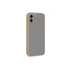 Newface Apple iPhone 12 Kılıf Montreal Silikon Kapak - Pembe