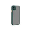 Newface Apple iPhone 12 Kılıf Montreal Silikon Kapak - Yeşil