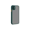Newface Apple iPhone 12 Kılıf Montreal Silikon Kapak - Yeşil