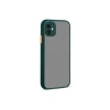 Newface Apple iPhone 12 Kılıf Montreal Silikon Kapak - Yeşil