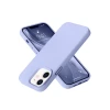 Newface Apple iPhone 12 Kılıf Nano içi Kadife Silikon - Lila