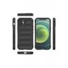 Newface Apple iPhone 12 Kılıf Optimum Silikon - Siyah