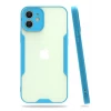 Newface Apple iPhone 12 Kılıf Platin Silikon - Mavi