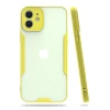 Newface Apple iPhone 12 Kılıf Platin Silikon - Sarı