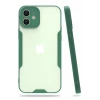 Newface Apple iPhone 12 Kılıf Platin Silikon - Yeşil