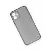 Newface Apple iPhone 12 Kılıf PP Ultra İnce Kapak - Gri