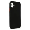 Newface Apple iPhone 12 Kılıf PP Ultra İnce Kapak - Siyah