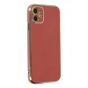 Newface Apple iPhone 12 Kılıf Volet Silikon - Kırmızı