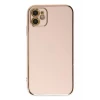 Newface Apple iPhone 12 Kılıf Volet Silikon - Pembe