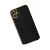 Newface Apple iPhone 12 Kılıf Volet Silikon - Siyah