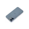 Newface Apple iPhone 12 Metal Kamera Lens Koruma Cam - Mavi