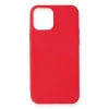 Newface Apple iPhone 12 Mini Kılıf First Silikon - Kırmızı