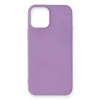 Newface Apple iPhone 12 Mini Kılıf First Silikon - Lila