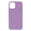 Newface Apple iPhone 12 Mini Kılıf First Silikon - Lila