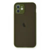 Newface Apple iPhone 12 Mini Kılıf Montreal Silikon Kapak - Açık Yeşil
