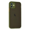 Newface Apple iPhone 12 Mini Kılıf Montreal Silikon Kapak - Açık Yeşil