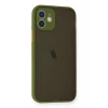 Newface Apple iPhone 12 Mini Kılıf Montreal Silikon Kapak - Açık Yeşil