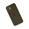 Newface Apple iPhone 12 Mini Kılıf Montreal Silikon Kapak - Açık Yeşil