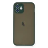 Newface Apple iPhone 12 Mini Kılıf Montreal Silikon Kapak - Yeşil