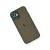 Newface Apple iPhone 12 Mini Kılıf Montreal Silikon Kapak - Yeşil