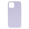 Newface Apple iPhone 12 Mini Kılıf Nano içi Kadife Silikon - Lila