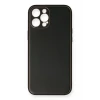 Newface Apple iPhone 12 Pro Kılıf Coco Deri Silikon Kapak - Siyah