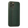 Newface Apple iPhone 12 Pro Kılıf Coco Deri Standlı Kapak - Yeşil