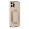 Newface Apple iPhone 12 Pro Kılıf Coco Elit Kapak - Gold