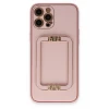 Newface Apple iPhone 12 Pro Kılıf Coco Elit Kapak - Pembe